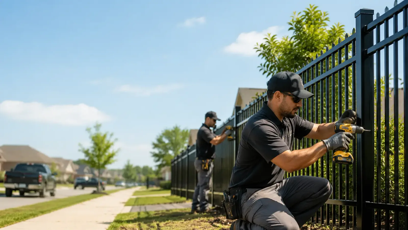 Metal Fence Installation in Mission Hills, CA